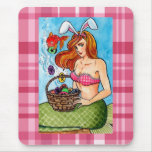 Easter mermaid and her little helper mousepad