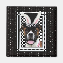 Easter - Some Bunny Loves You - Boxer Magnets