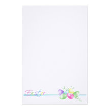 Easter Stationary Stationery Paper