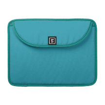 Eastern Blue Turquoise Teal Peacock Macbook Pro Sleeve For MacBook Pro