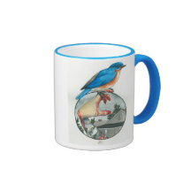 "Eastern Bluebird" Mugs