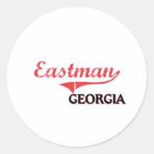 Eastman Georgia City Classic Stickers