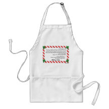 Easy Fudge Recipe (Upside Down) Apron