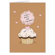 Eat A Cupcake Cards