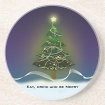 Eat, drink and be Merry coasters
