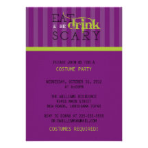 Eat Drink And Be Scary Announcements