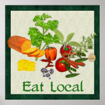Eat Local Print