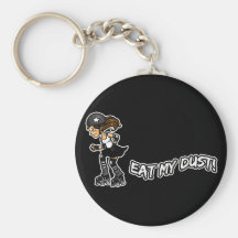Eat My Dust Rollerderby Keychain