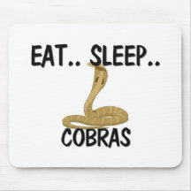 Eat Sleep COBRAS Mouse Mat