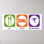 Eat Sleep Do Aerobics Posters