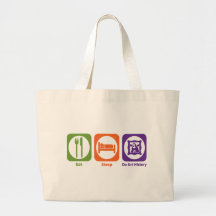 Eat Sleep Do Art History Bag