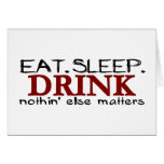 Eat Sleep Drink Cards