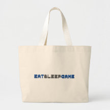 EAT SLEEP GAME - Gamer Gaming Video Games Bag
