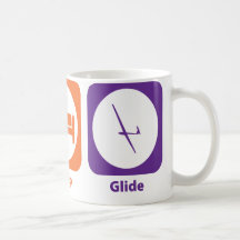 Eat Sleep Glide Coffee Mugs
