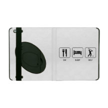 Eat Sleep Golf iPad Cases