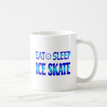 Eat Sleep Ice Skate Coffee Mug