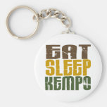Eat Sleep Kempo 1 Keychain