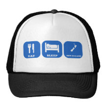 Eat Sleep New Zealand Hats