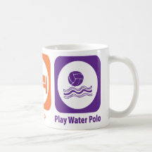 Eat Sleep Play Water Polo Coffee Mugs