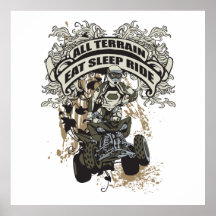 Eat, Sleep, Ride All Terrain Print