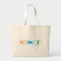 eat sleep -rock climb bag