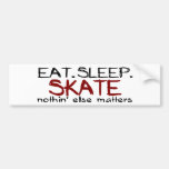 Eat Sleep Skate Bumper Sticker