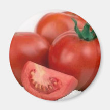Eat Tomatoes Refrigerator Magnet