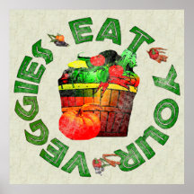 Eat Your Veggies Print