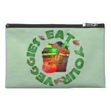Eat Your Veggies Travel Accessory Bag