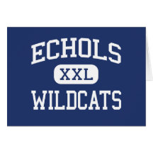 Echols Wildcats Middle Northport Alabama Greeting Cards