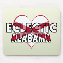 Eclectic, Alabama Mouse Pads