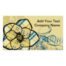 Eclectic Flower Business Card