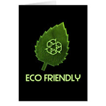 Eco Friendly Greeting Card