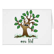 Eco Kid Greeting Card