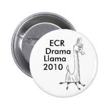 ECR Drama Llama 2010 Button