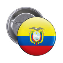 Ecuador Flag Buttons
