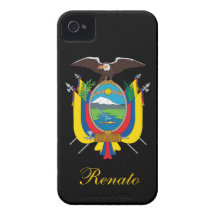 Ecuador Flag iPhone 4 Cover