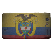 Ecuador Flag Motorola Droid RAZR Fundas