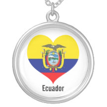 Ecuador heart necklace