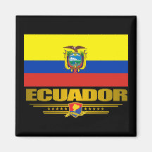 "Ecuador Pride" Refrigerator Magnets