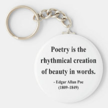 Edgar Allen Poe Quote 5a Key Chains