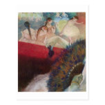 Edgar Degas - In the Theatre Theatre Fan Dancers Postcard