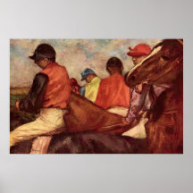 Edgar Degas Jockeys Posters