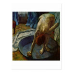 Edgar Degas - Woman in Bathtub Bath Tub Nude 1886 Postcard