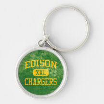 Edison Chargers Keychain