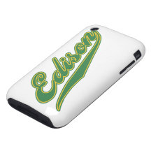 Edison Script iPhone 3 Tough Cover