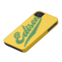 Edison Script iPhone 4 Case-Mate Case