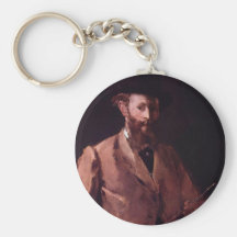 Edouard Manet Self Portrait Keychains