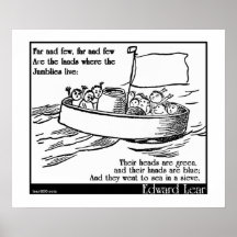 Edward Lear's The Jumblies Print