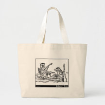 Edward Lear's The Owl and the Pussy-Cat Tote Bag